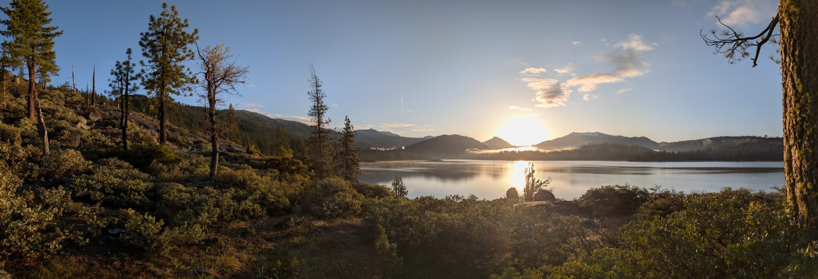 Wilderness at dawn — The Holy Wilds wilderness quest in Northern California